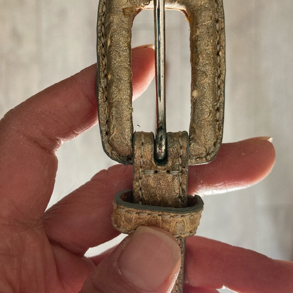 Authentic Ralph Lauren Python Belt Sz S - Picture 6 of 11